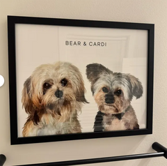 Pet wool felt (photo frame)