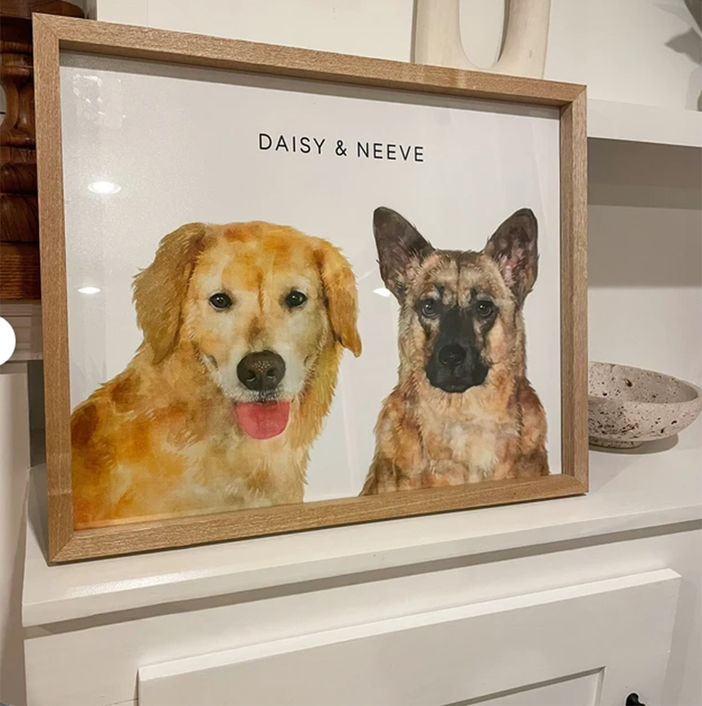 Pet wool felt (photo frame)