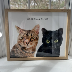 Pet wool felt (photo frame)